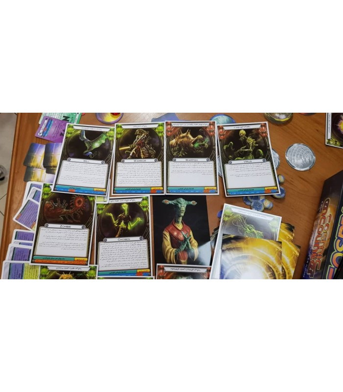 بازی فکری مدل برخورد کیهانی (Cosmic Encounter)