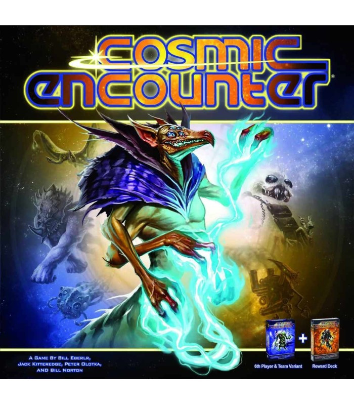 بازی فکری مدل برخورد کیهانی (Cosmic Encounter)