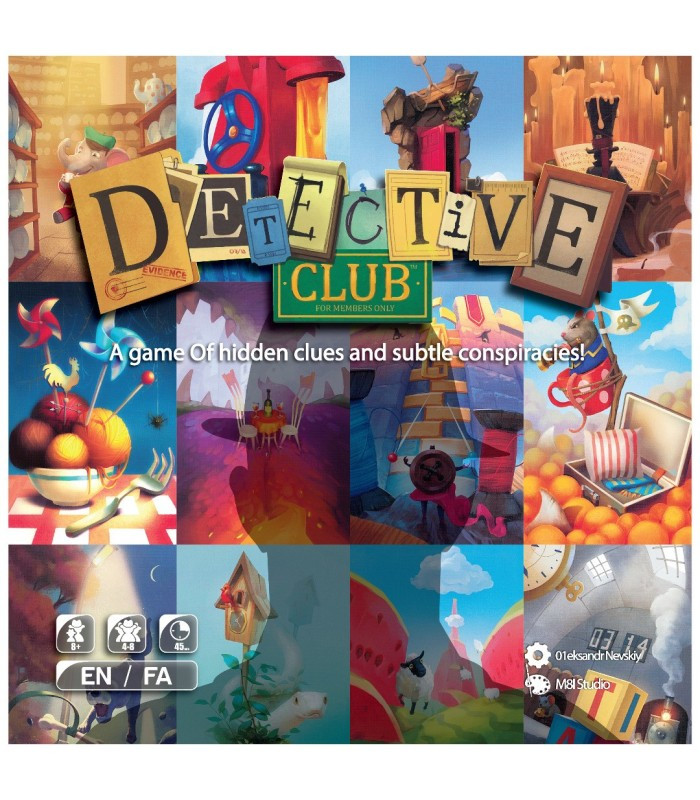 بازی فکری مدل باشگاه کاراگاهان (Detective Club)