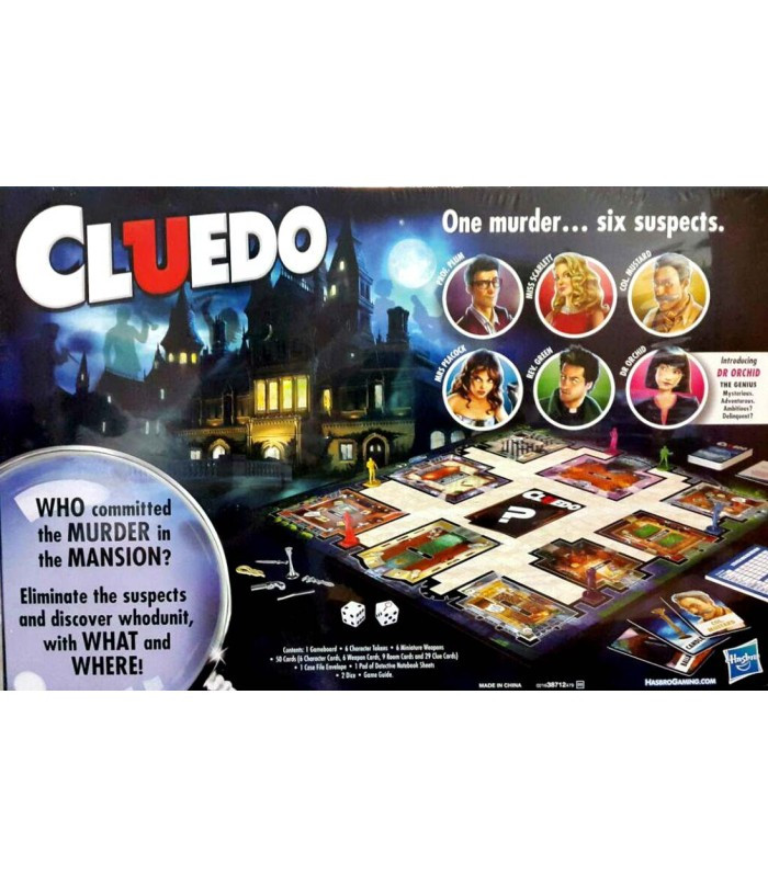 بازی فکری مدل سرنخ (Cluedo)