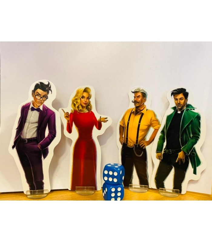 بازی فکری مدل در جستجوی سرنخ (Cluedo)