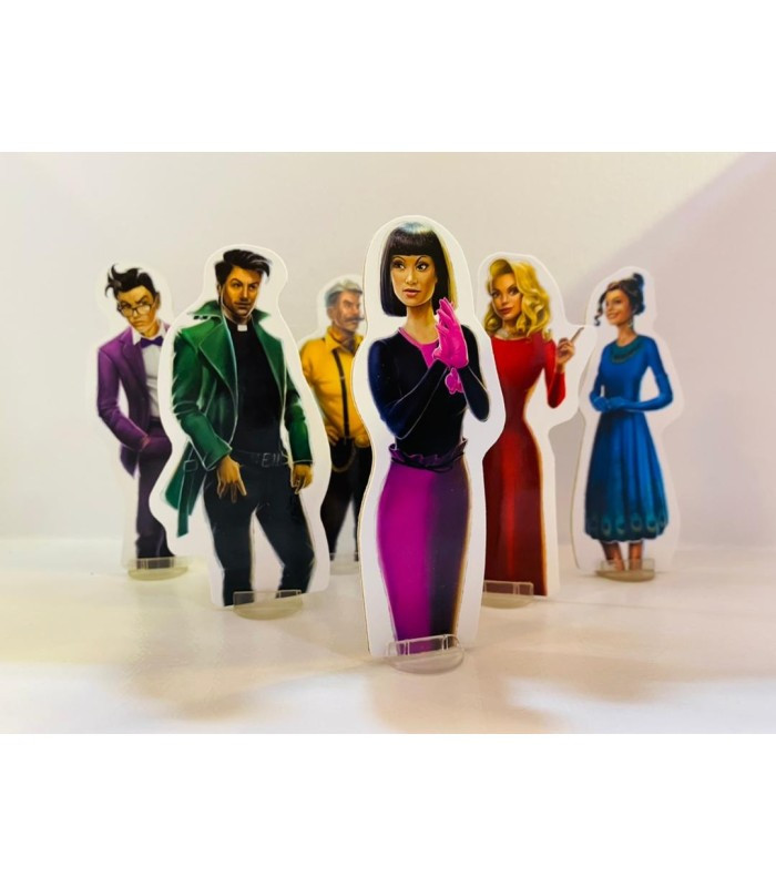 بازی فکری مدل در جستجوی سرنخ (Cluedo)