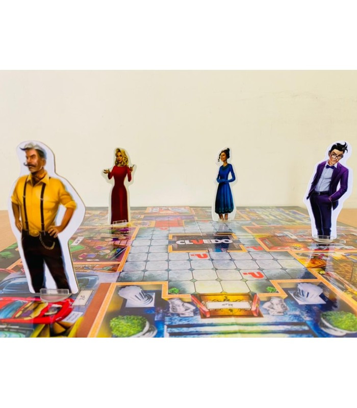 بازی فکری مدل در جستجوی سرنخ (Cluedo)