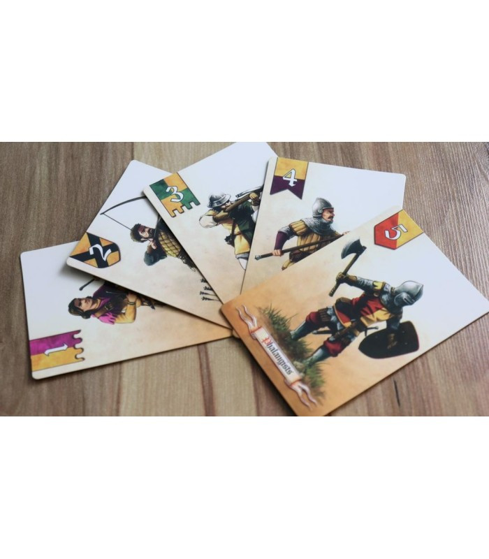 بازی فکری مدل خط نبرد (Battle Line)