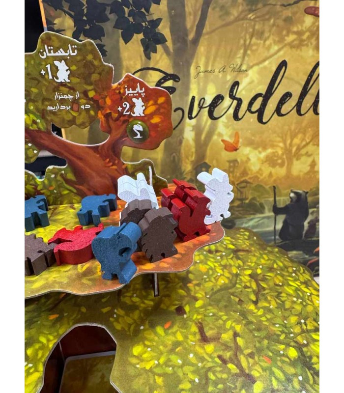 بازی فکری مدل اوردل (Everdell)