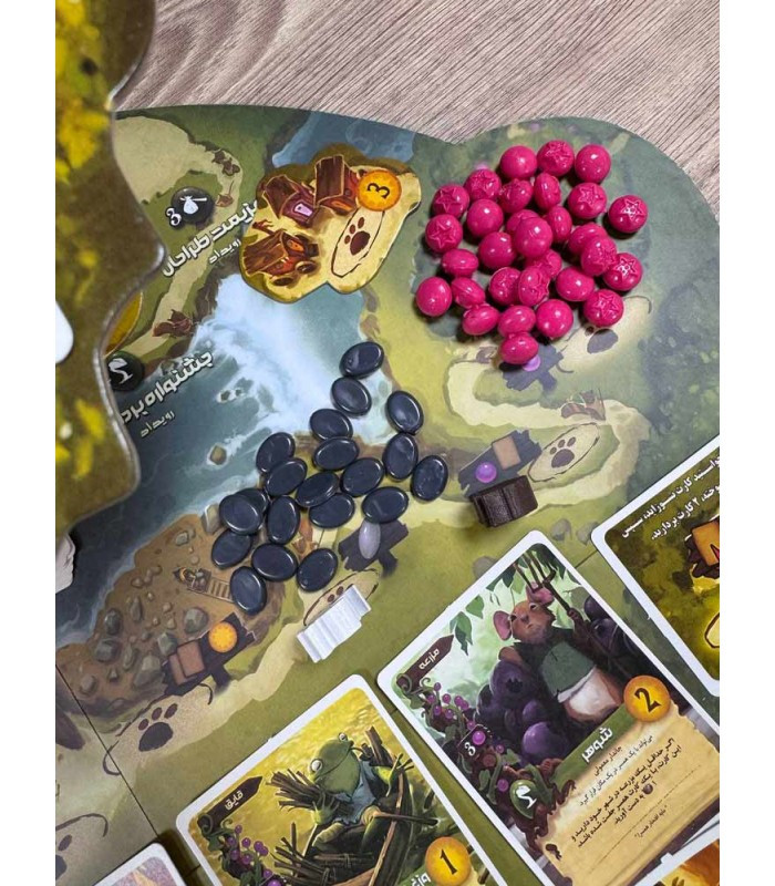 بازی فکری مدل اوردل (Everdell)