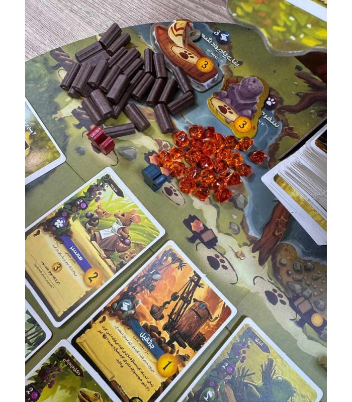 بازی فکری مدل اوردل (Everdell)