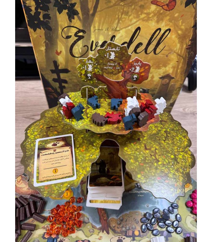 بازی فکری مدل اوردل (Everdell)