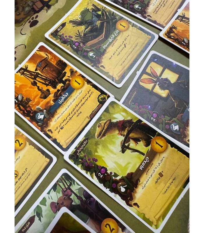 بازی فکری مدل اوردل (Everdell)