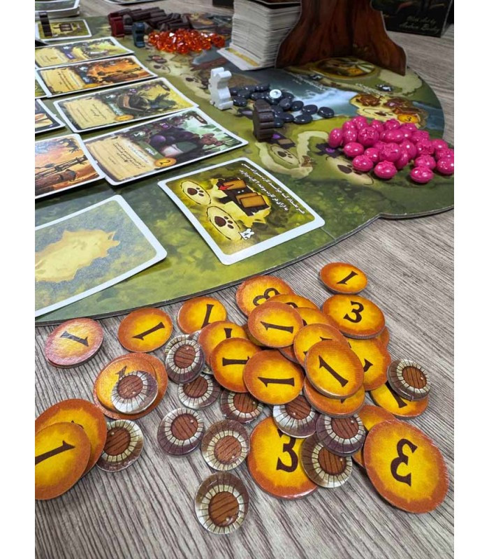 بازی فکری مدل اوردل (Everdell)