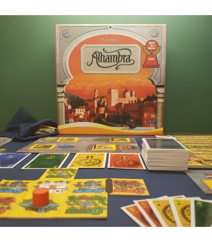 بازی فکری مدل الحمرا (Alhambra)