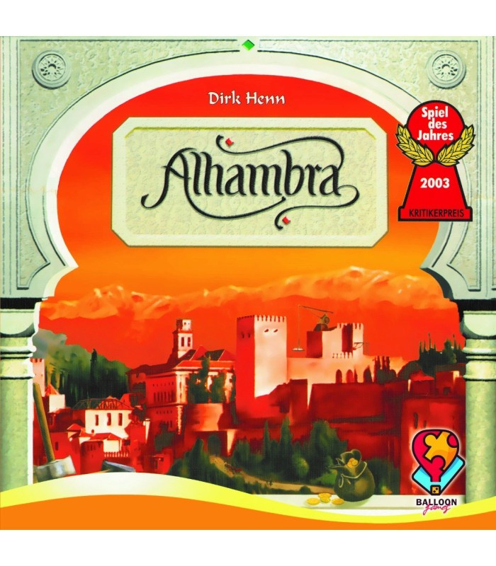 بازی فکری مدل الحمرا (Alhambra)