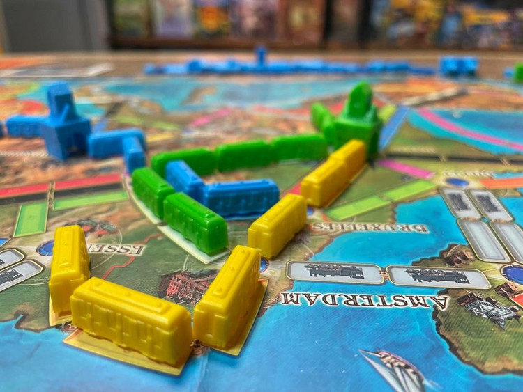 بازی فکری مدل تیکت تو راید اروپا (Ticket to Ride: Europe)