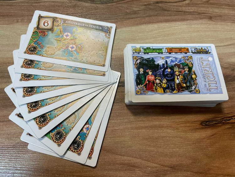 بازی فکری مدل تیکت تو راید اروپا (Ticket to Ride: Europe)