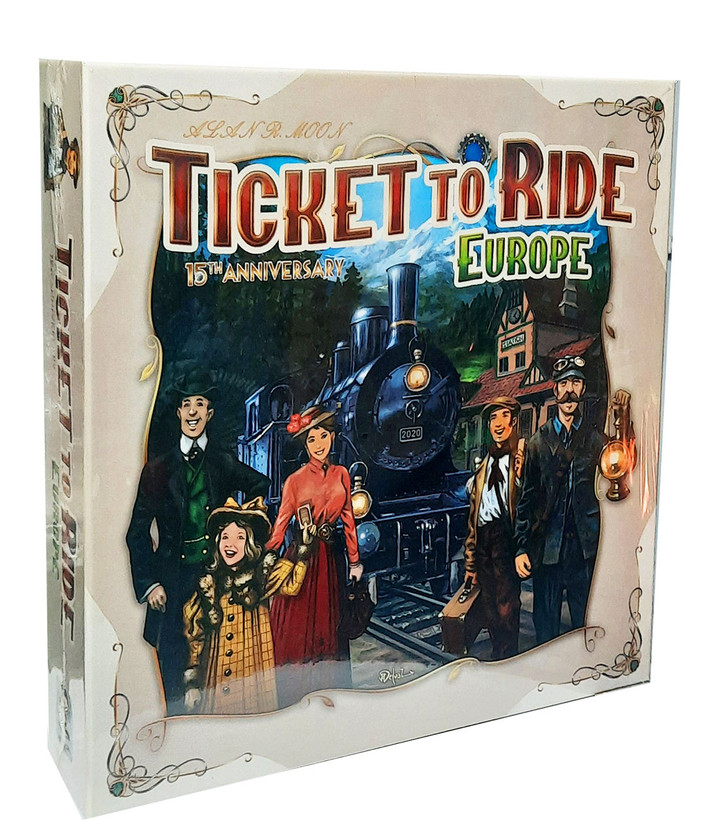 بازی فکری مدل تیکت تو راید اروپا (Ticket to Ride: Europe)