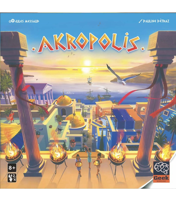 بازی فکری مدل آکروپلیس (Akropolis)