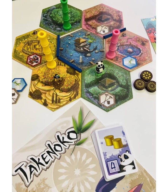 بازی فکری مدل تاکنوکو (Takenoko)