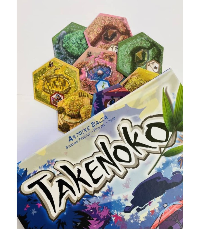 بازی فکری مدل تاکنوکو (Takenoko)