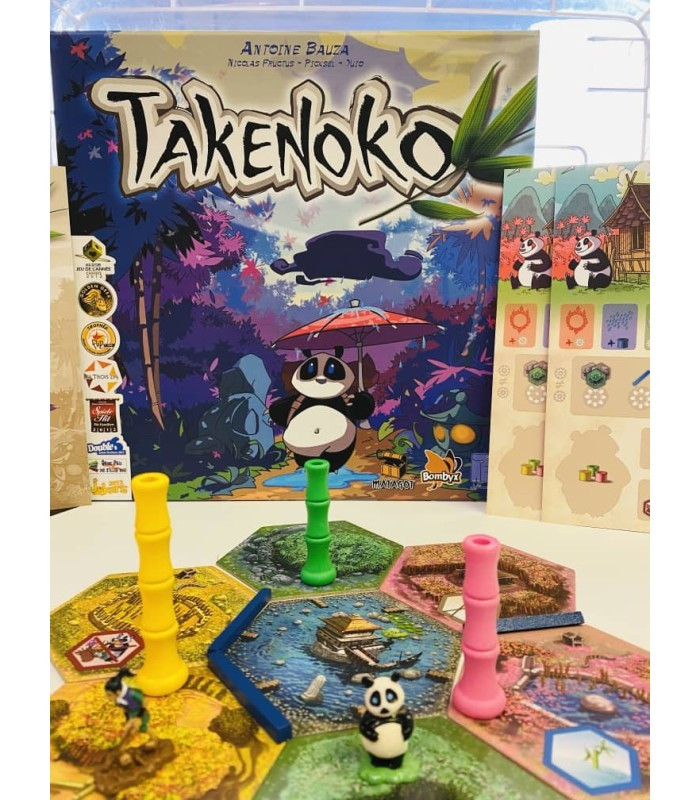 بازی فکری مدل تاکنوکو (Takenoko)