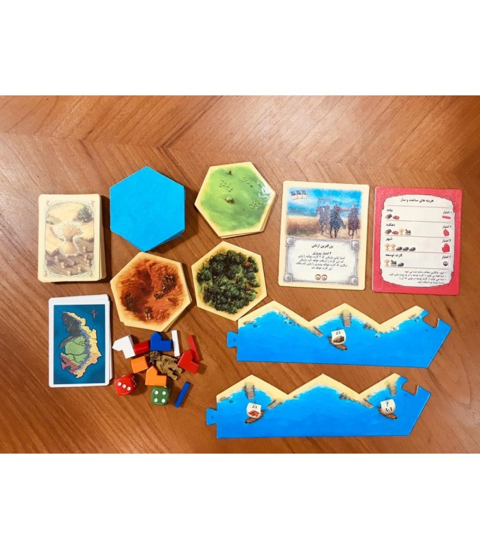 بازی فکری مدل کاتان نسخه اقتصادی (Catan)