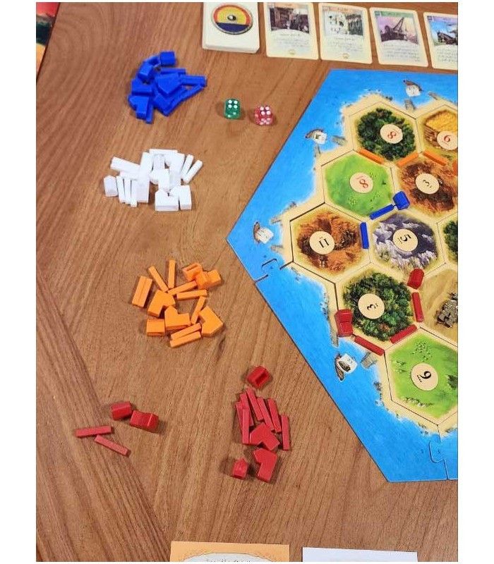 بازی فکری مدل کاتان نسخه اقتصادی (Catan)