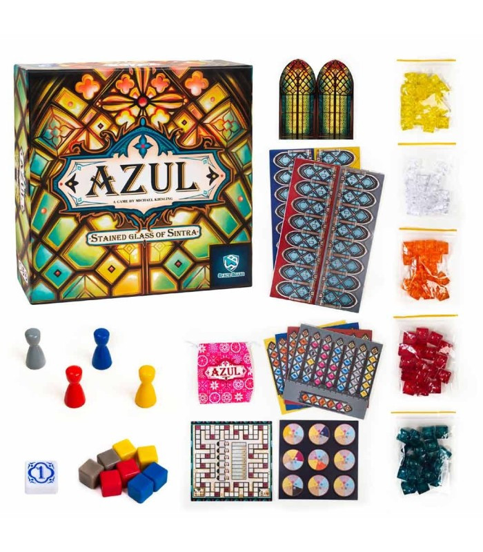 بازی فکری مدل آزول: شیشه های مشجر سینترا (Azul: Stained Glass of Sintra)
