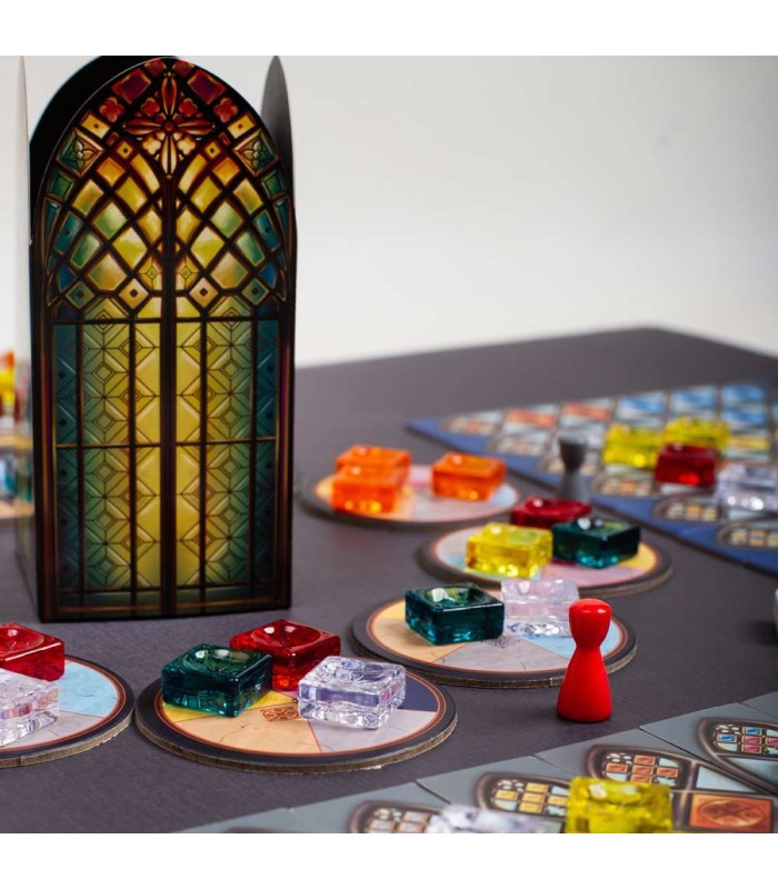 بازی فکری مدل آزول: شیشه های مشجر سینترا (Azul: Stained Glass of Sintra)