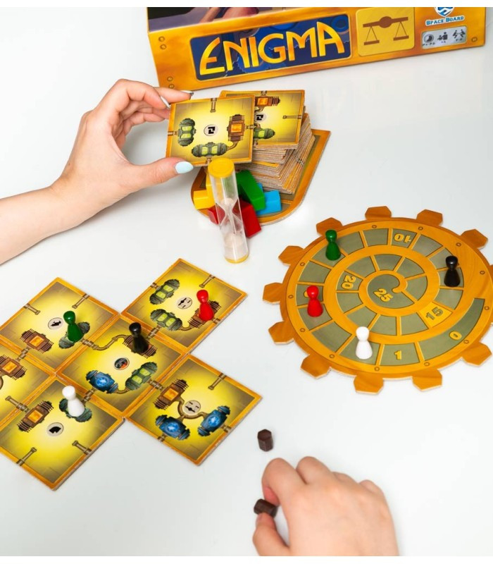 بازی فکری مدل انیگما (Enigma)