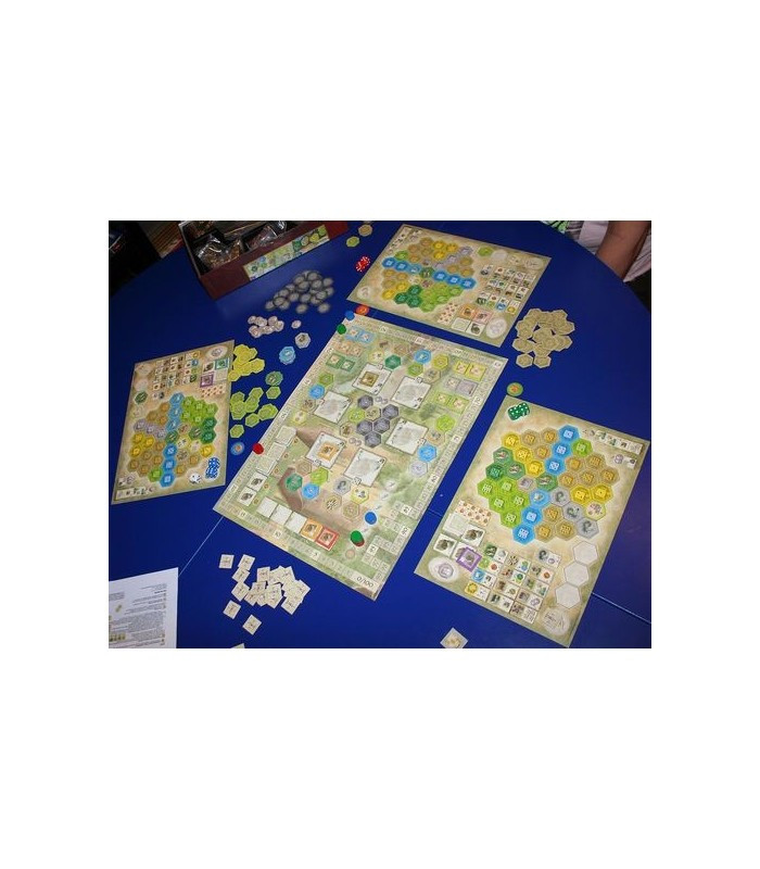 بازی فکری مدل قلعه های برگاندی (The Castles of Burgundy)