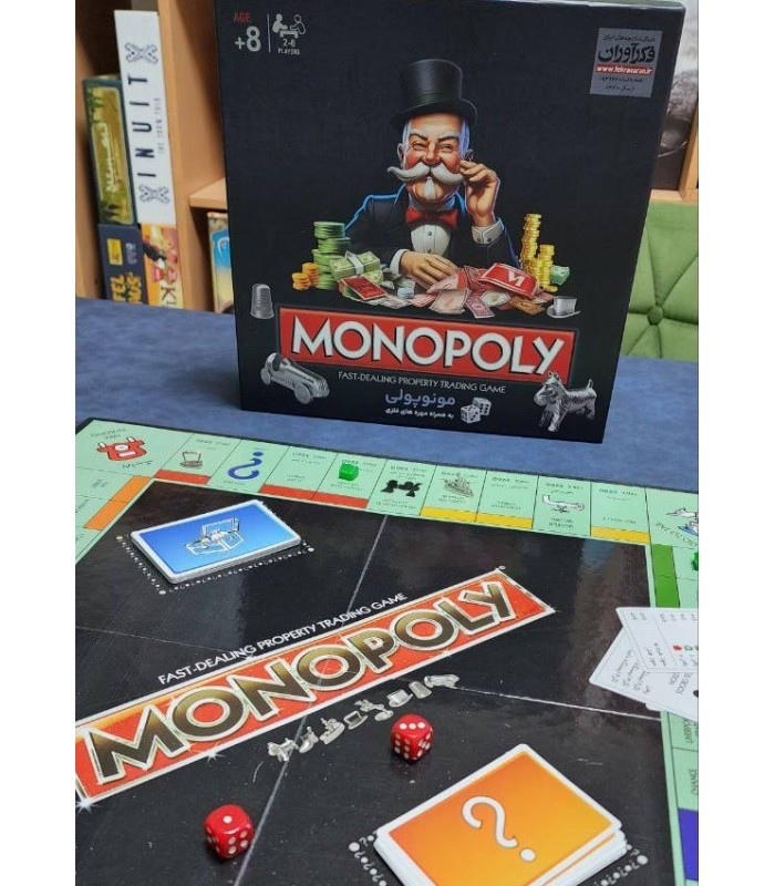 بازی فکری مدل مونوپولی حرفه ای فکرآوران (Monopoly)