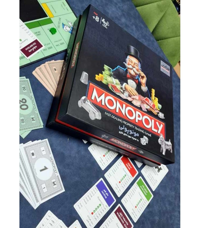 بازی فکری مدل مونوپولی حرفه ای فکرآوران (Monopoly)