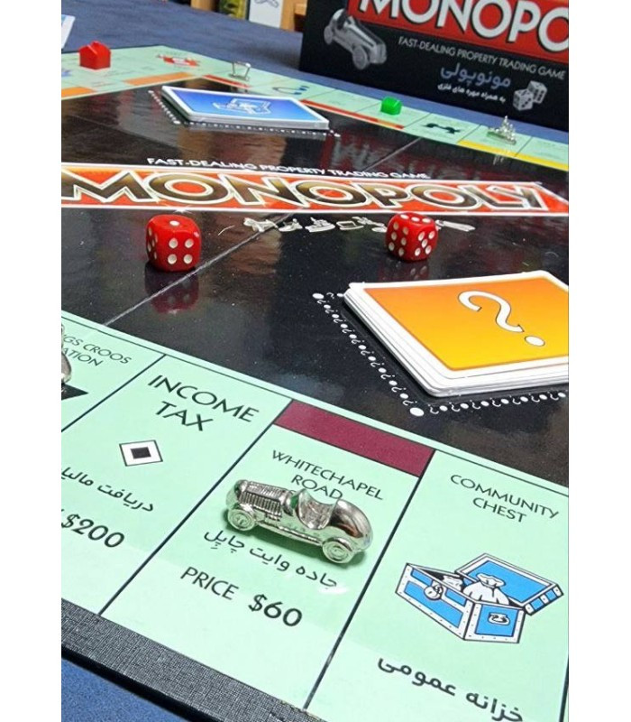 بازی فکری مدل مونوپولی حرفه ای فکرآوران (Monopoly)