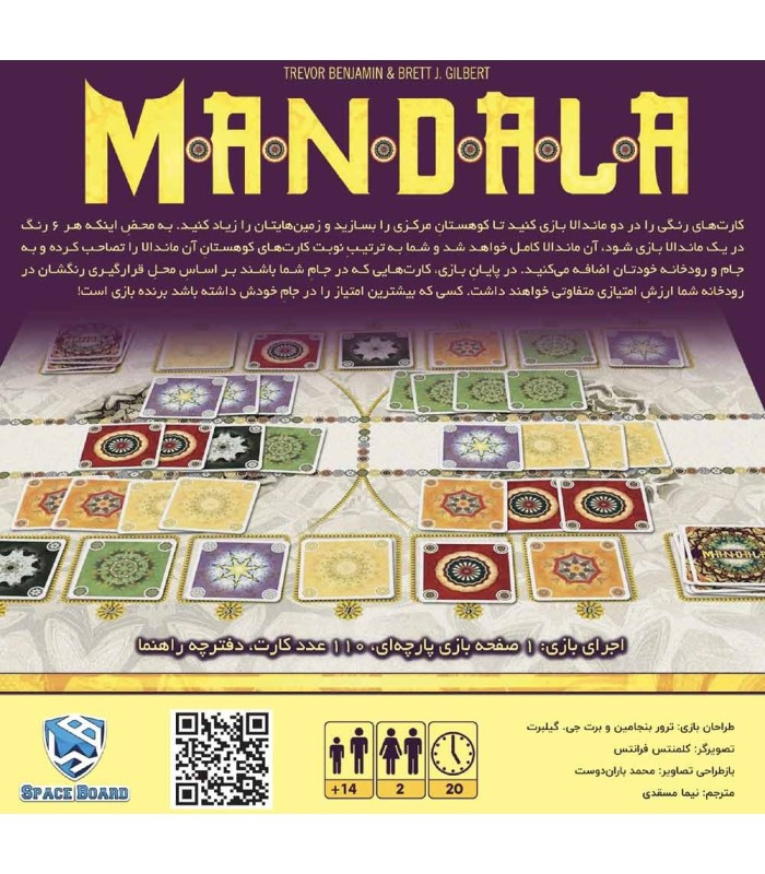 بازی فکری مدل ماندالا (Mandala)