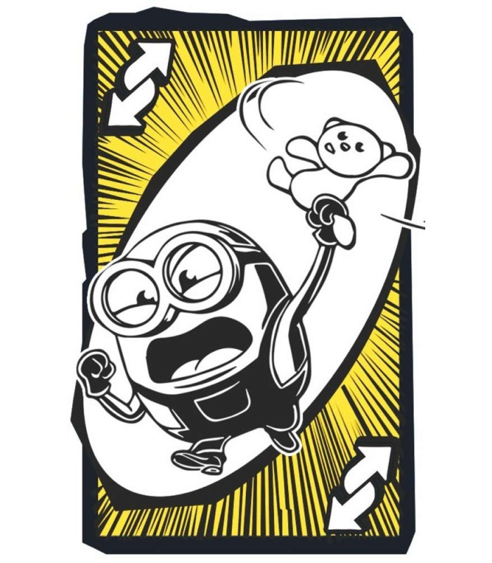 بازی فکری مدل اونو مینیون ها (UNO Minions)