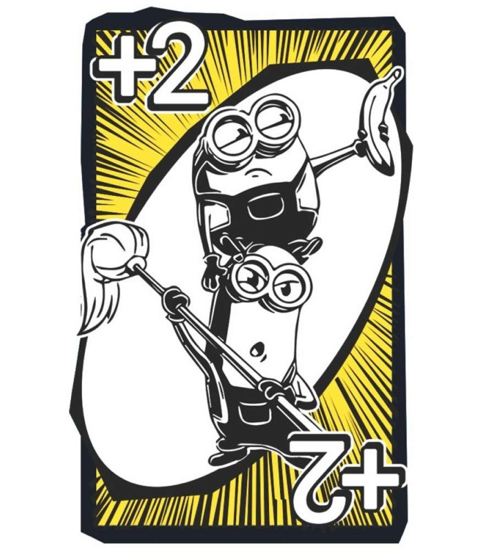 بازی فکری مدل اونو مینیون ها (UNO Minions)