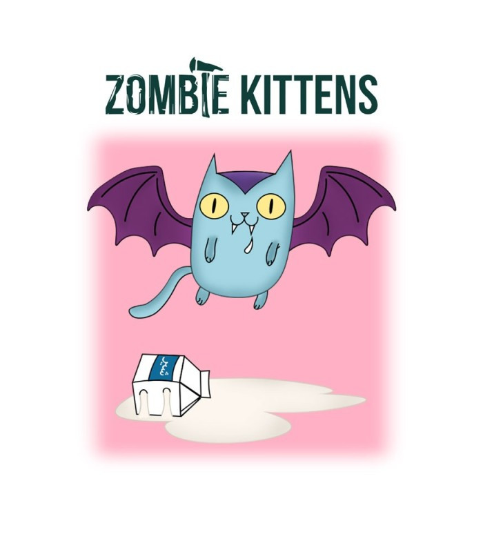 بازی فکری مدل گربه زامبی (Zombie Kittens)