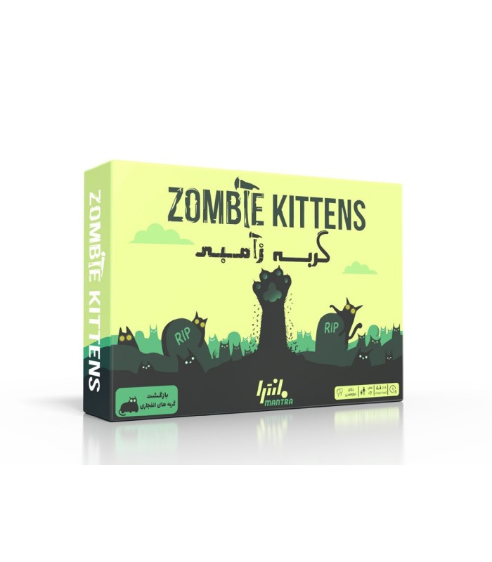 بازی فکری مدل گربه زامبی (Zombie Kittens)