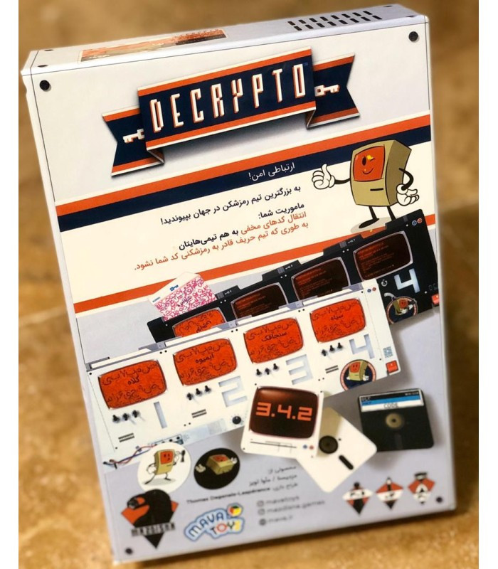 بازی فکری مدل رمزشکن (Decrypto)