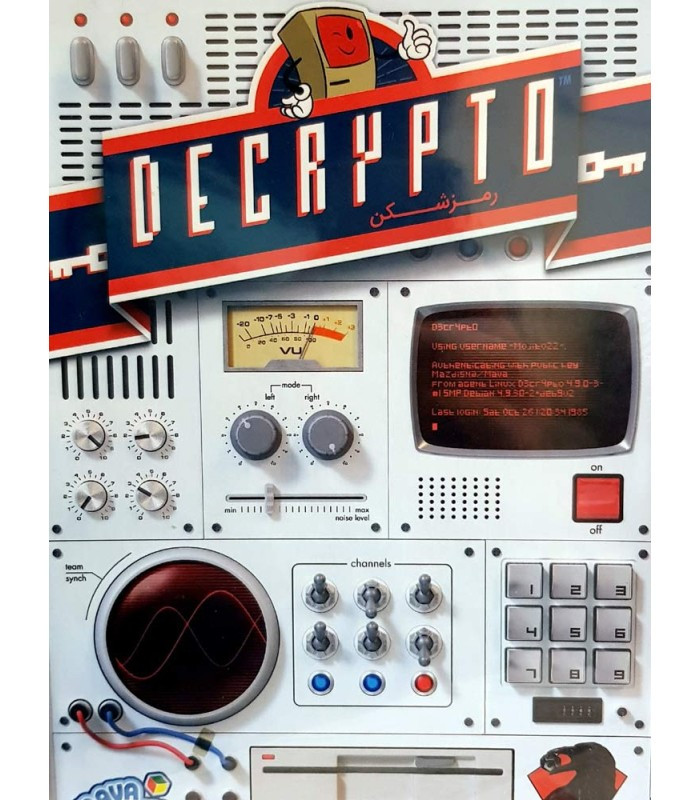 بازی فکری مدل رمزشکن (Decrypto)