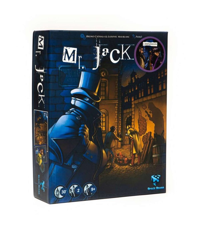بازی فکری مدل مستر جک نسخه لندن با افزونه (Mr. Jack + Exp)