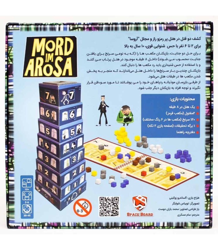 بازی فکری مدل قتل در هتل آروسا (Mord Im Arosa)