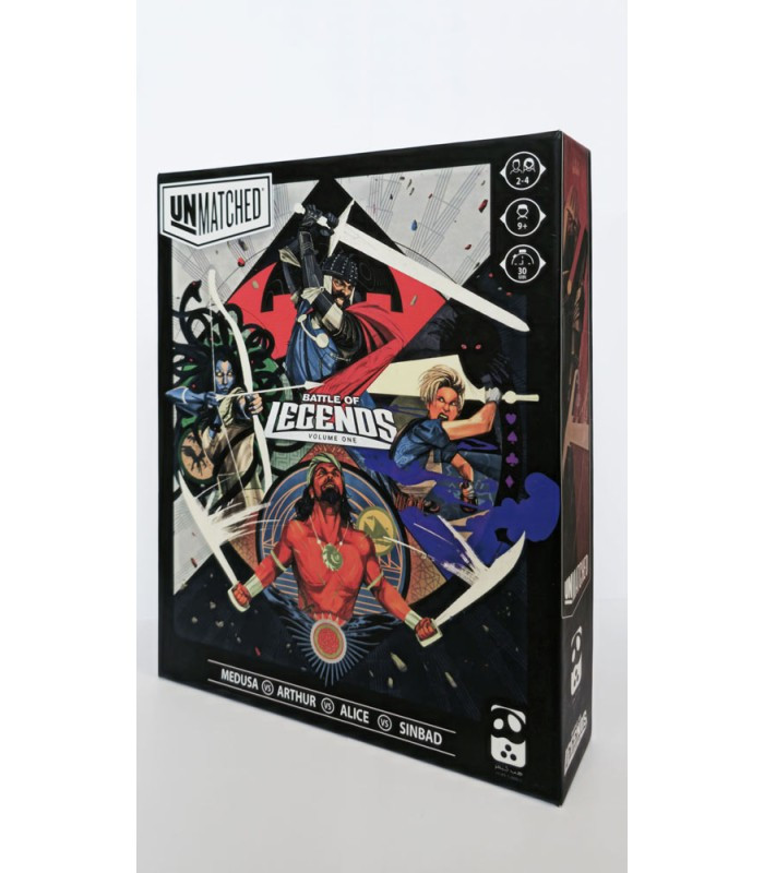 بازی فکری مدل بی همتا نسخه اول (Unmatched: Battle of Legends, Volume One)