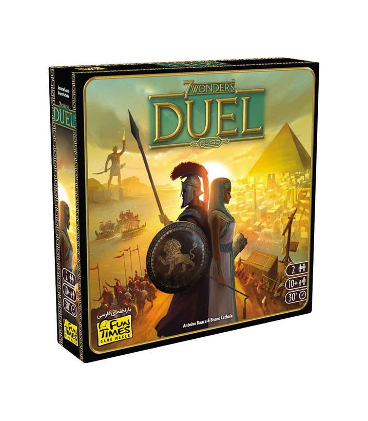 بازی فکری مدل عجایب هفتگانه: دوئل (Seven Wonders: Duel)