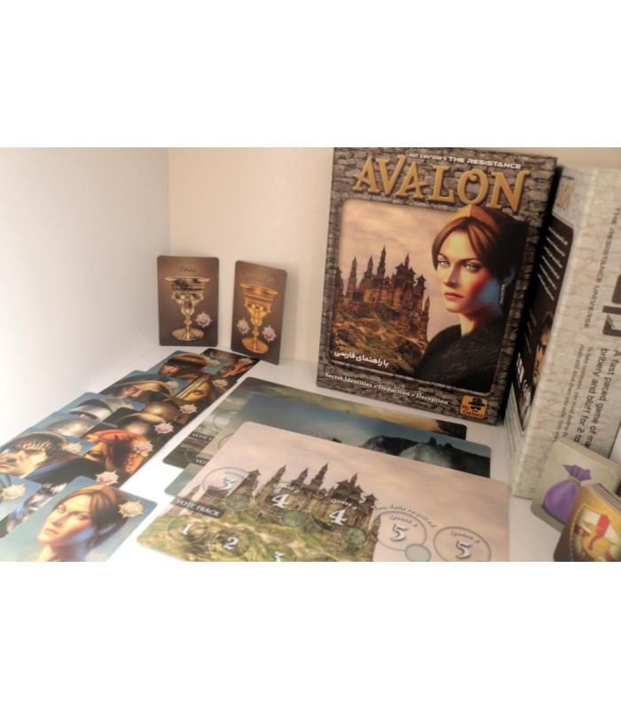 بازی فکری مدل گروه مقاومت اولون (The Resistance: Avalon)