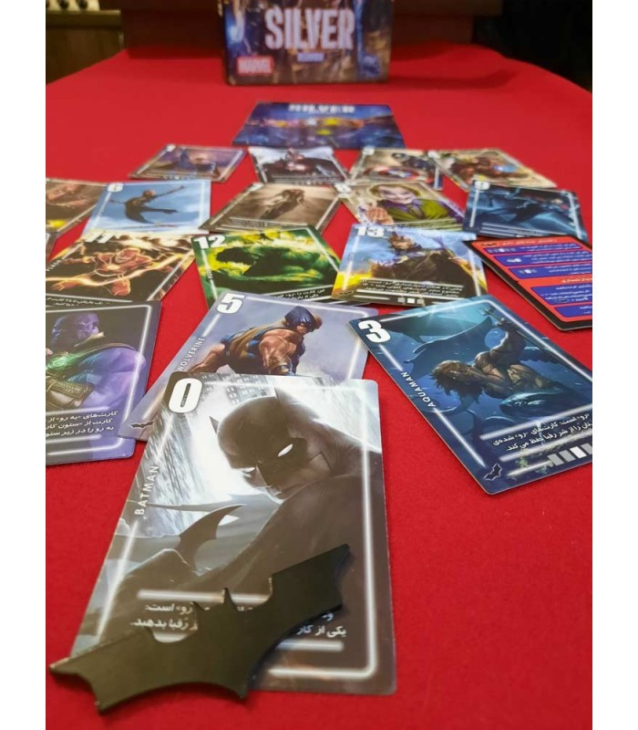 بازی فکری مدل سیلور مارول و دی سی (Silver Marvel & DC)