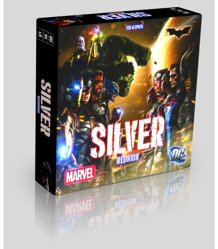 بازی فکری مدل سیلور مارول و دی سی (Silver Marvel & DC)