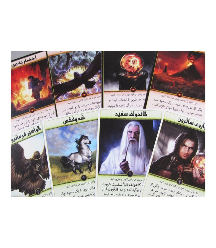 بازی فکری ارباب حلقه ها (The Lord of The Rings: The Confrontation)