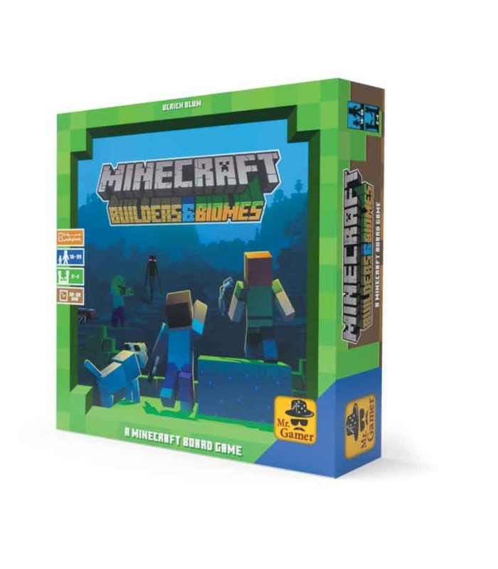 بازی فکری مدل ماینکرفت: سازندگان و زیستگاه ها (Minecraft: Builders & Biomes)