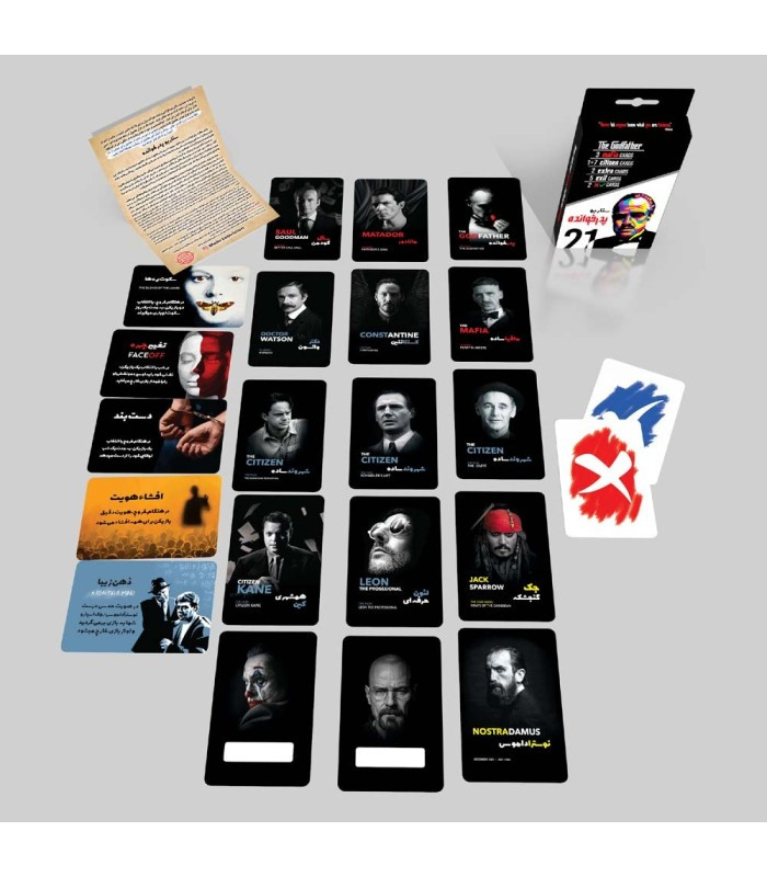 بازی فکری مدل مافیا سناریو پدرخوانده (Mafia)