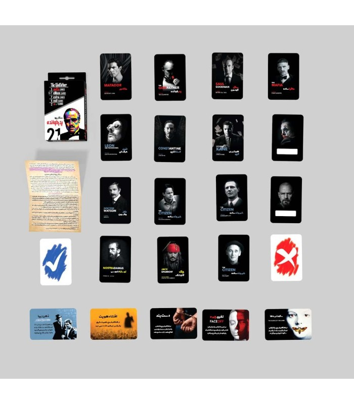 بازی فکری مدل مافیا سناریو پدرخوانده (Mafia)